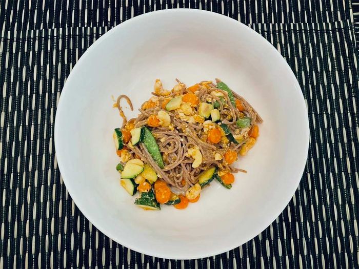 Healthy Recipe: Buckwheat Noodles (for 1 person)