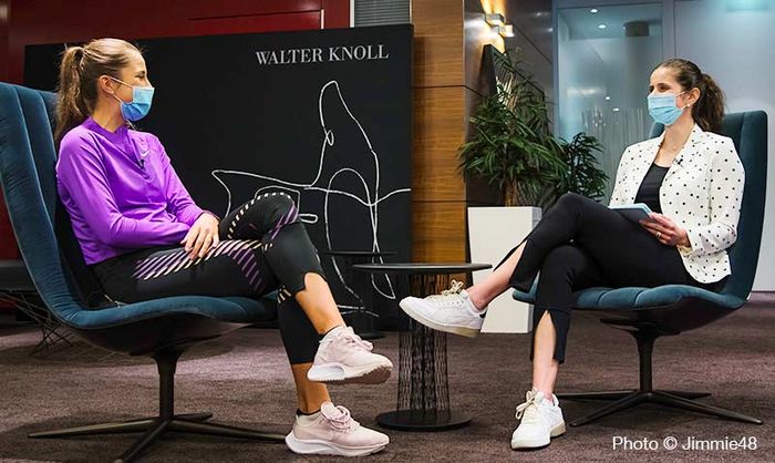 Reflection: Porsche Tennis Grand Prix 2021 Bubble